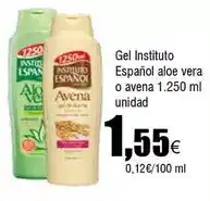 FROIZ Instituto español - gel enstituto espanol aloe vera o avena oferta