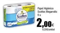 FROIZ Scottex - papel higiénico megarrollo oferta