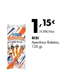 Supermercados Lupa RISI Aperitivos Risketos oferta