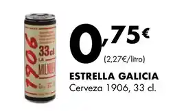 Supermercados Lupa ESTRELLA GALICIA Cerveza 1906 oferta