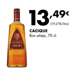 Supermercados Lupa CACIQUE Ron añejo oferta