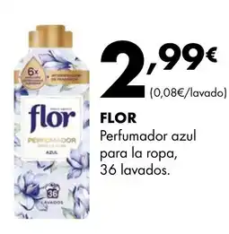 Supermercados Lupa FLOR Perfumador azul para la ropa oferta