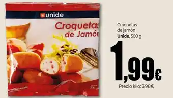 UNIDE Croquetas de jamón