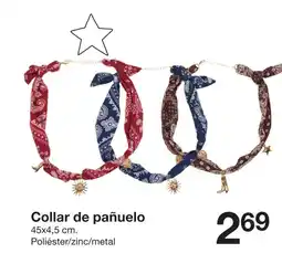 Zeeman Collar de pañuelo oferta