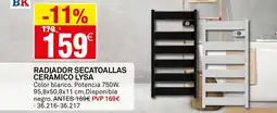 Bricoking Radiador secatoallas ceramico lysa oferta