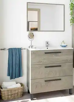 Bricoking Conjunto baño athena 80cm oferta