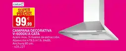 Bricoking CATA Campana decorativa v-6000x/a oferta