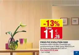 Bricoking Friso pvc evolution 3000 oferta