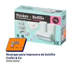 Action Recargas para impresora de bolsillo oferta