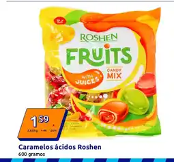 Action Caramelos ácidos Roshen oferta