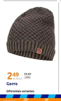 Action Gorro oferta