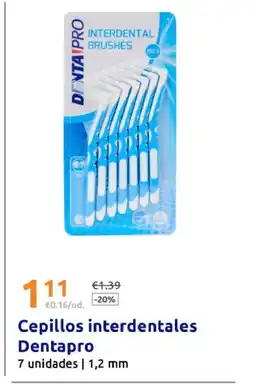 Action Cepillos interdentales Dentapro oferta