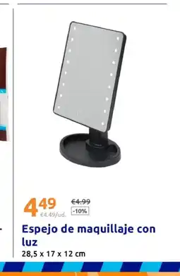 Action Espejo de maquillaje con oferta