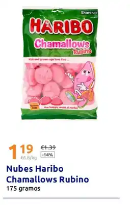 Action Nubes Haribo Chamallows Rubino oferta
