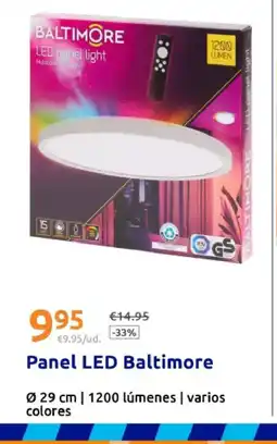 Action Panel LED Baltimore oferta