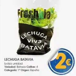 Supermercados Plaza Origen - lechuga batavia oferta