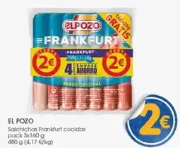 Supermercados Plaza Elpozo - salchichas frankfurt cocidas oferta
