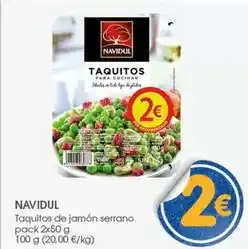 Supermercados Plaza Navidul - taquitos de jamon serrano oferta