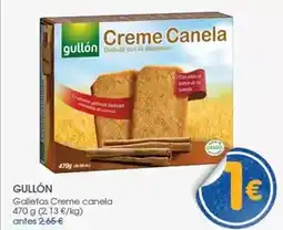 Supermercados Plaza Gullón - galletas creme canela oferta