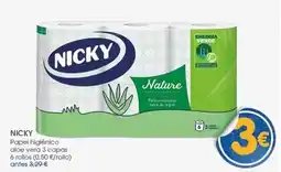 Supermercados Plaza Nicky - papel higiénico oferta