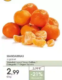 Supermercados Plaza Origen - mandarinas oferta