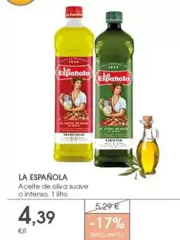 Supermercados Plaza La española - aceite de oliva suave o intenso oferta