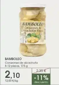 Supermercados Plaza Bamboleo - corazones de alcachofa oferta