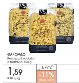 Supermercados Plaza Garofalo - pennez ziti radiatori o mafalda oferta