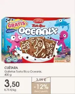 Supermercados Plaza Cuétara - galletas tosta rica oceanix oferta