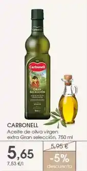 Supermercados Plaza Carbonell - aceite de oliva virgen extra gran seleccion oferta