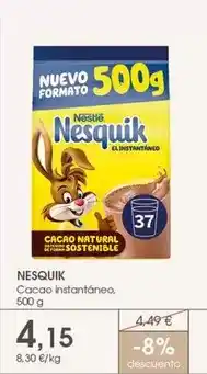 Supermercados Plaza Nesquik - cacao instantaneo oferta