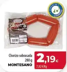 Spar Tenerife Montesano - chorizo sobrasada oferta