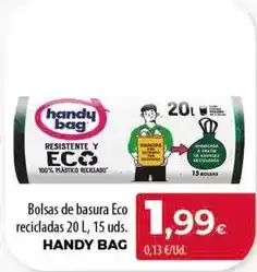 Spar Tenerife Handy bag - bolsas de basura eco recicladas 20 l oferta
