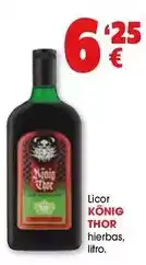 TOP Cash & Carry König thor - licor hierbas oferta