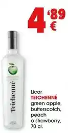 TOP Cash & Carry Teichenné - licor green apple , butterscotch, peach o strawberry oferta