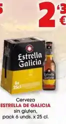 TOP Cash & Carry Estrella galicia - cerveza sin gluten oferta