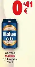TOP Cash & Carry Mahou - cerveza 0,0 tostada oferta