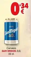 TOP Cash & Carry San miguel - cerveza 0.0 oferta