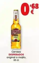 TOP Cash & Carry Desperados - cerveza original o mojito oferta