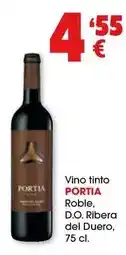 TOP Cash & Carry Portia - vino tinto roble, d.o. ribera del duero oferta