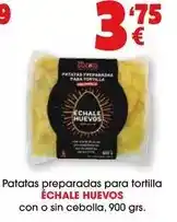 TOP Cash & Carry Echale huevos - patatas preparadas para tortilla con o sin cebolla oferta