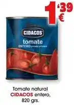 TOP Cash & Carry Cidacos - tomate natural entero oferta