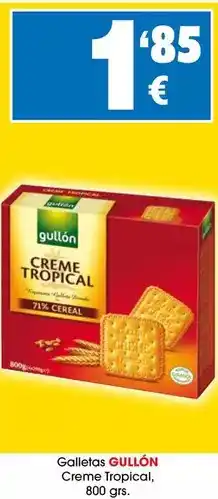 TOP Cash & Carry Gullón - galletas creme tropical oferta