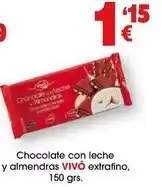 TOP Cash & Carry Vivó - chocolate con leche y almendras extrafino oferta