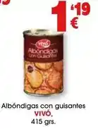 TOP Cash & Carry Vivó - abondigas con guisantes oferta