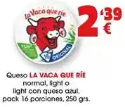 TOP Cash & Carry La vaca que ríe - queso normal, light o con queso azul oferta