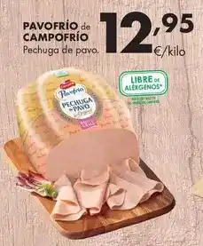 Supermercados Lupa Campofrío - pavofrio pechuga de pavo oferta
