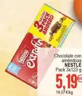 Plenus Supermercados Nestlé - chocolate con aménoso oferta