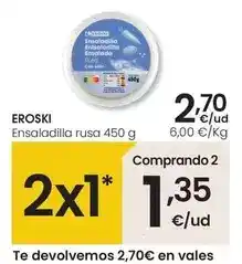 Eroski Eroski - ensaladilla rusa oferta
