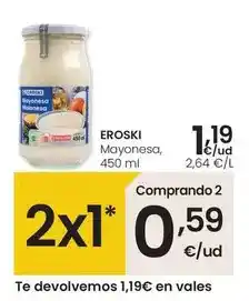 Eroski Eroski - mayonesa oferta